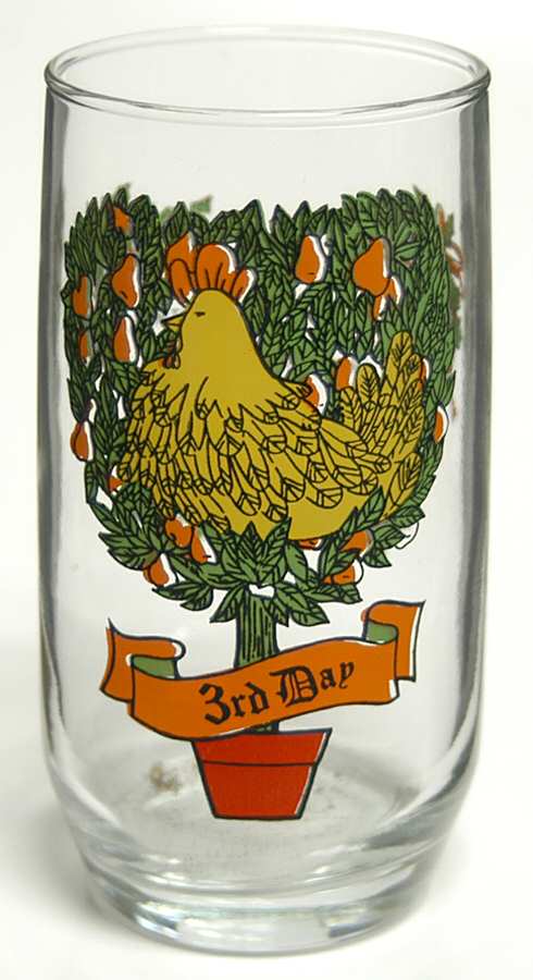 Twelve Days of Christmas 10 Oz Flat Tumbler by Anchor Hocking-1