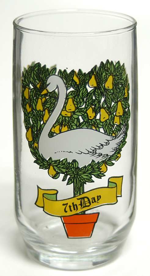 Twelve Days of Christmas 10 Oz Flat Tumbler by Anchor Hocking-1