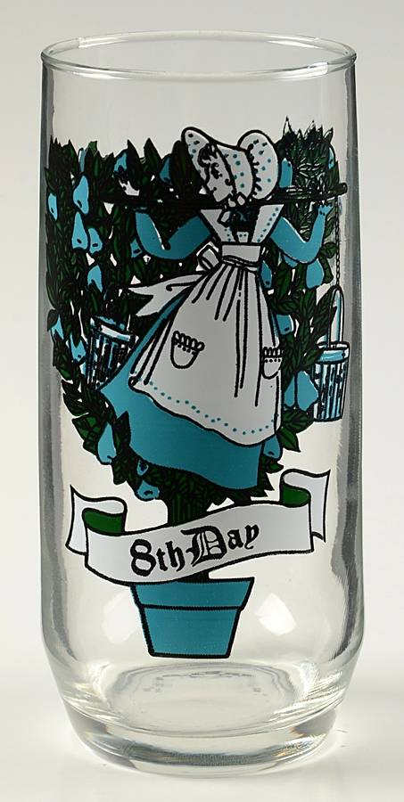 Twelve Days of Christmas 14 Oz Flat Tumbler by Anchor Hocking-1