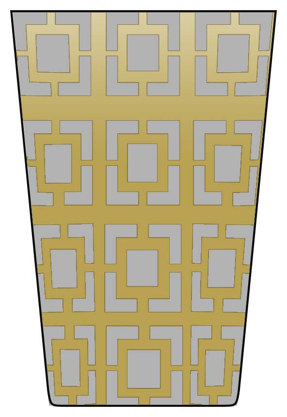 Mod Amber Flat Tumbler by Artel-1