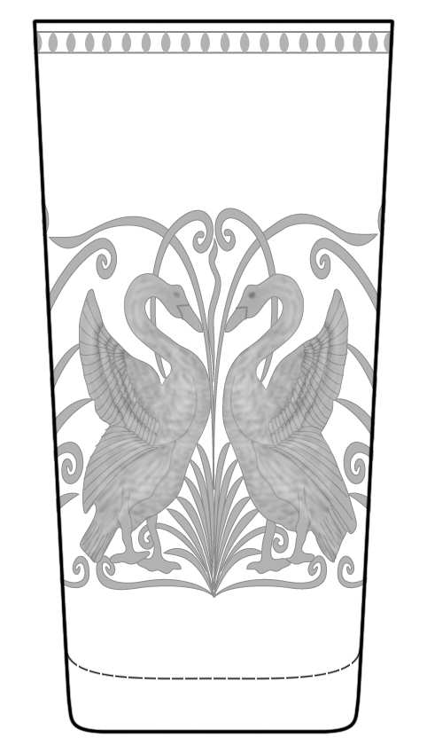 Swans Highball Glass by Artel-1