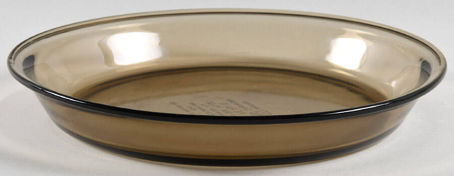 Amber Oven Basics 10" Pie Plate by Anchor Hocking-1