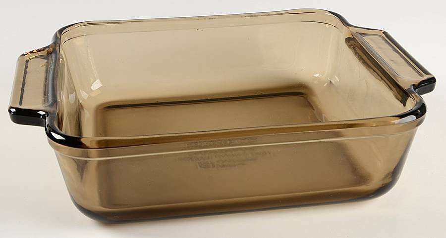 Amber Oven Basics 8" Square Baker by Anchor Hocking-1