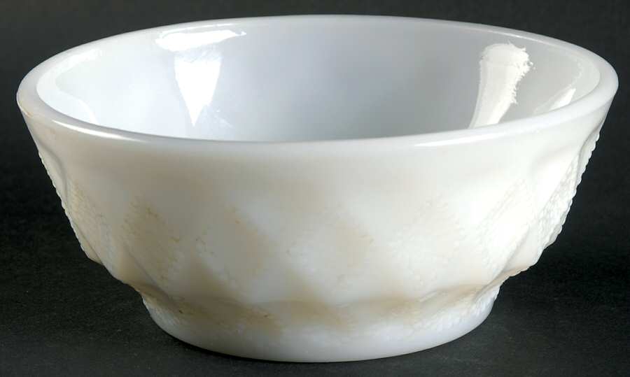Kimberly White Cereal Bowl by Anchor Hocking-1