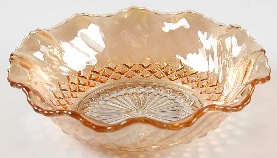 E5069 Marigold 6" Scalloped Bowl by Anchor Hocking-1