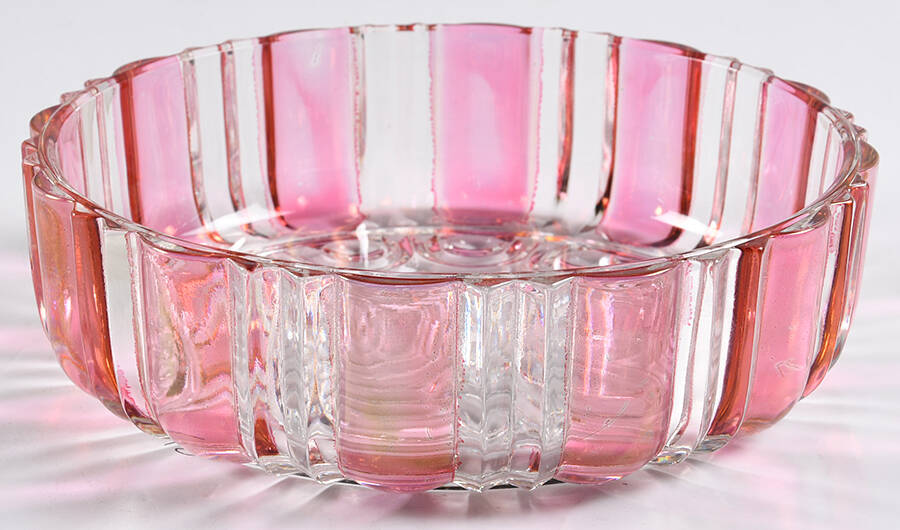 1092 Ruby Stain Candy Dish No Lid by Anchor Hocking-1