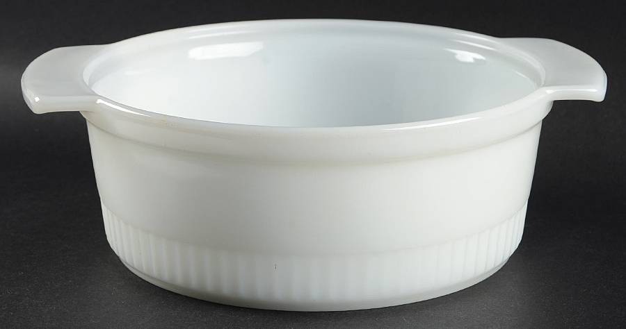 Hospitality Ovenware 2 Quart Round Covered Casserole, No Lid by Anchor Hocking-1
