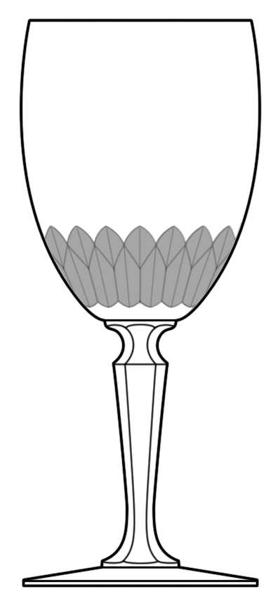 AMS6 Water Goblet by American Stemware-1
