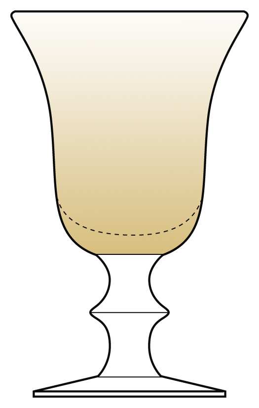 Ambra Collection Water Goblet by Arte Italica-1