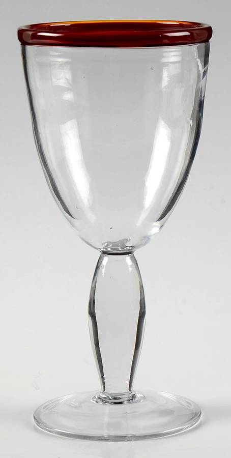 Festival Paprika Water Goblet by Artland-1
