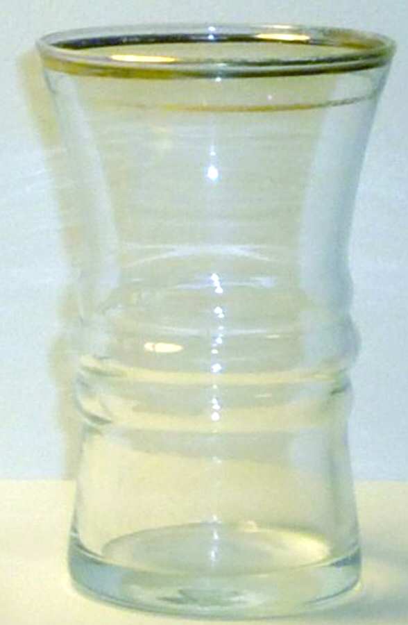 3328 Gold 5 Oz Flat Tumbler by Anchor Hocking-1