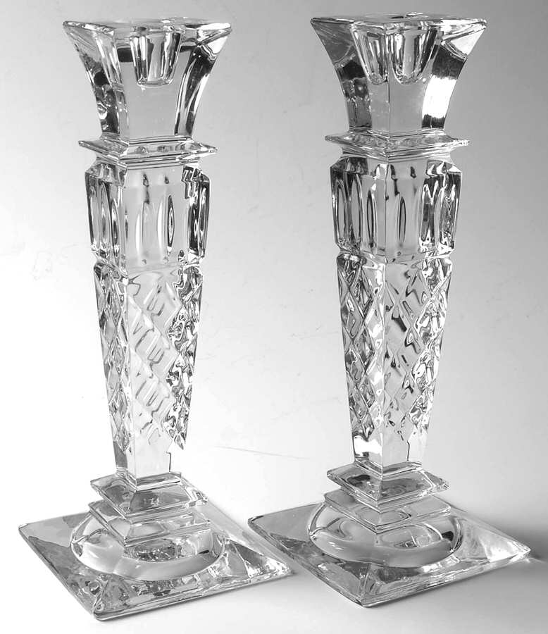 Venice 10" Single Light Candlestick (Pair) by Avitra-1