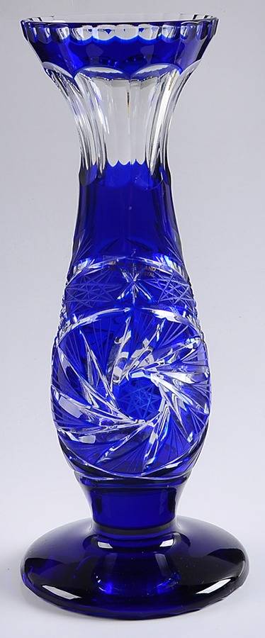 Williamsburg Blue 9" Bud Vase by Avitra-1