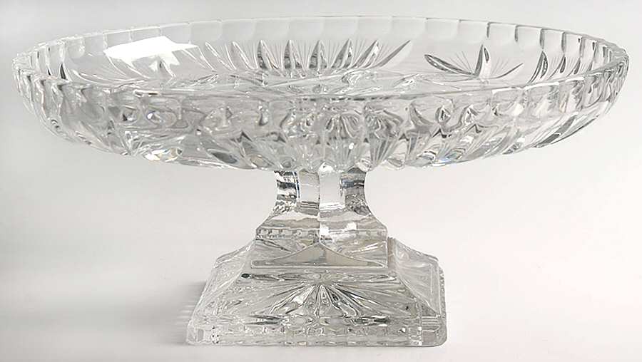 Giftware 11" Diameter Pedestal Cake Stand No Dome by Avitra-1