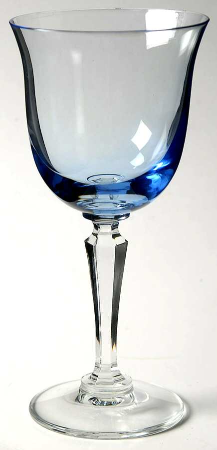 Westport Blue Wine Glass by American Stemware-1