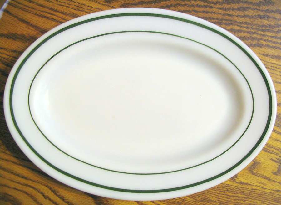 Saratoga 12" Oval Platter by Anchor Hocking-1