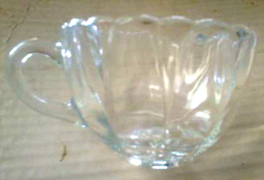 Daisy Clear Snack Cup for Snack Plate by Hazel-Atlas-1