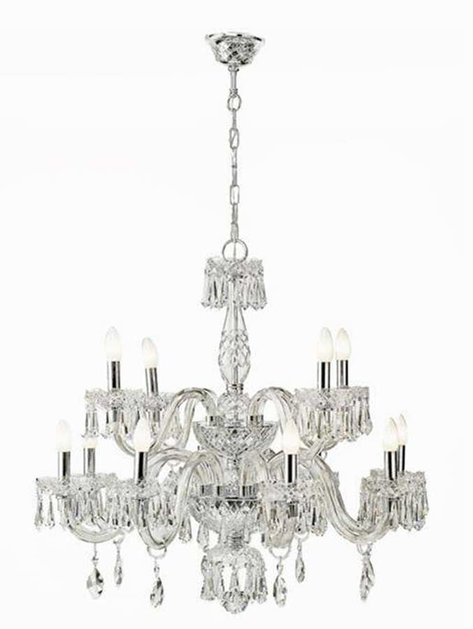 Diamond 9 Arm Chandelier by Atlantis-1