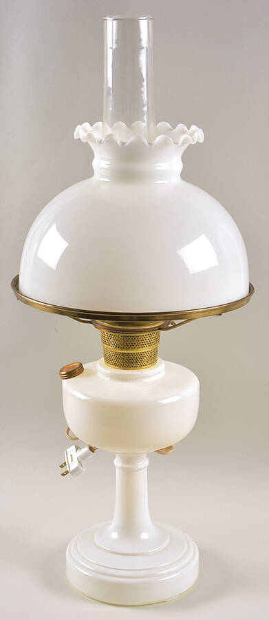 Aladdin Lamps #B-76a Simplicity-Alacite Converted Electric Lamp by Aladdin Lamp-1