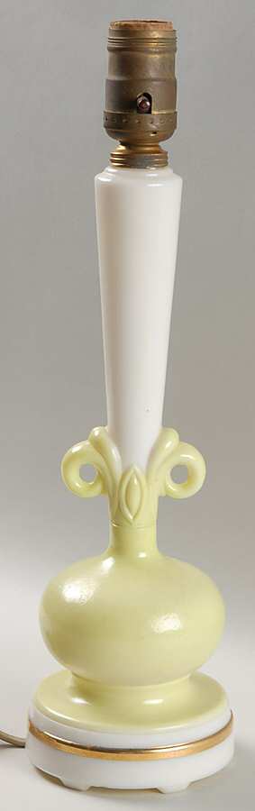 Aladdin Lamps G42 Chartreuse Boudoir Lamp-Base by Aladdin Lamp-1