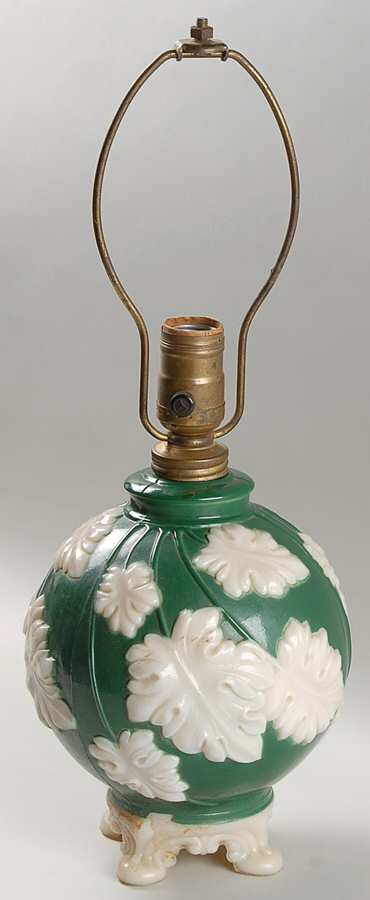 Aladdin Lamps G309 Forest Green Illuminated Table Lamp by Aladdin Lamp-1