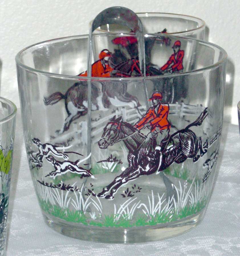 Hunt Scene Jump Ice Tub by Hazel-Atlas-1
