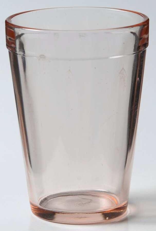 Optic Pink 4 Oz Flat Tumbler by Hazel-Atlas-1