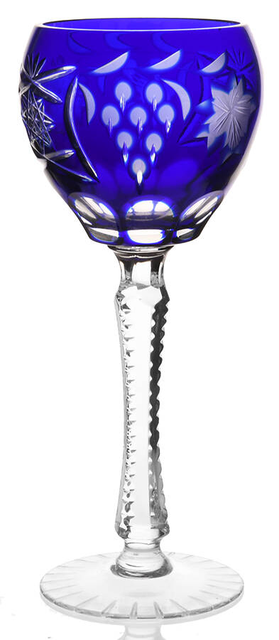ANN11 Cobalt Blue Hock Wine by Anna Hutte-1