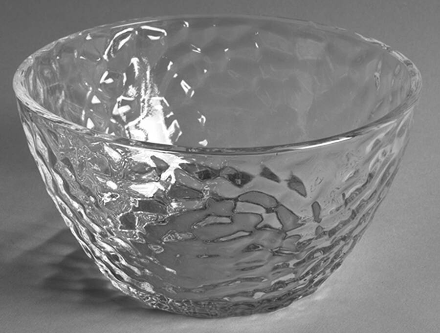 Venetian Hammered Dip Bowl Only by Antonio-Garcia Glass-1