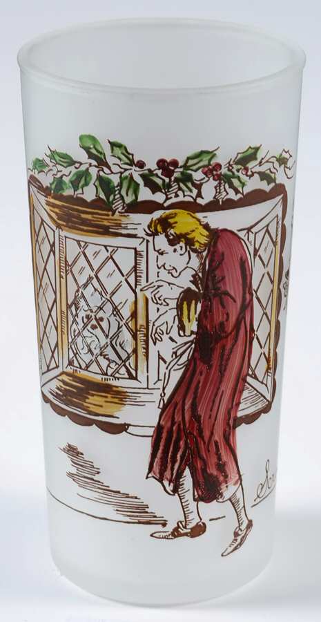 Charles Dickens Characters Flat Tumbler by Hazel-Atlas-1