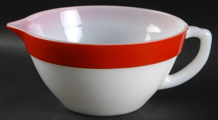 Red Band Batter Bowl by Anchor Hocking-1