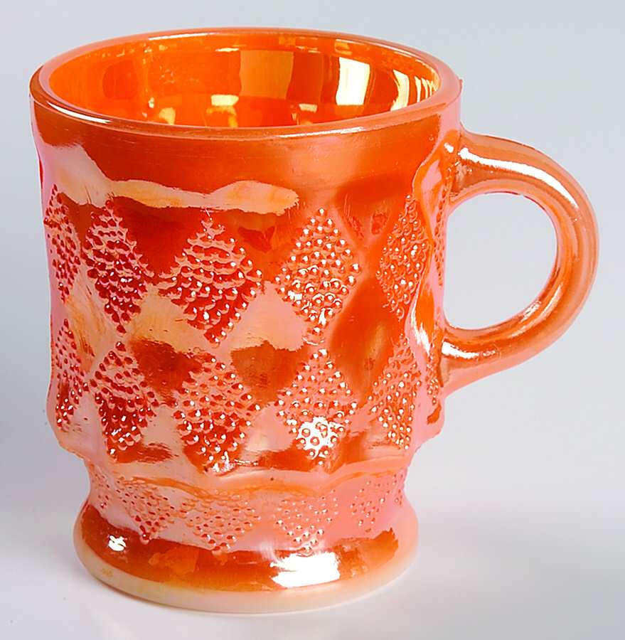 Peach Lustre Kimberly Mug by Anchor Hocking-1