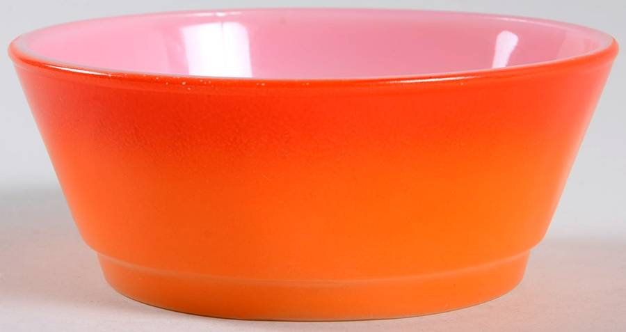 Rainbow Tangerine Cereal Bowl by Anchor Hocking-1