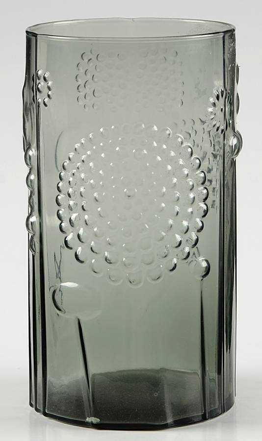 Flora Smoke 8 Oz Flat Tumbler by Arabia Crystal-1