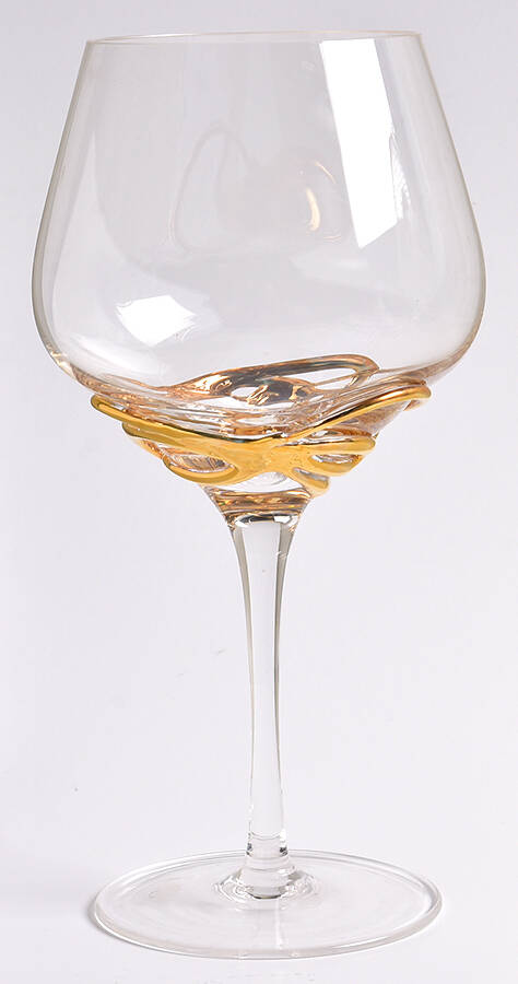 Glimmer Wrapped Red Wine by Anthropologie Glass-1
