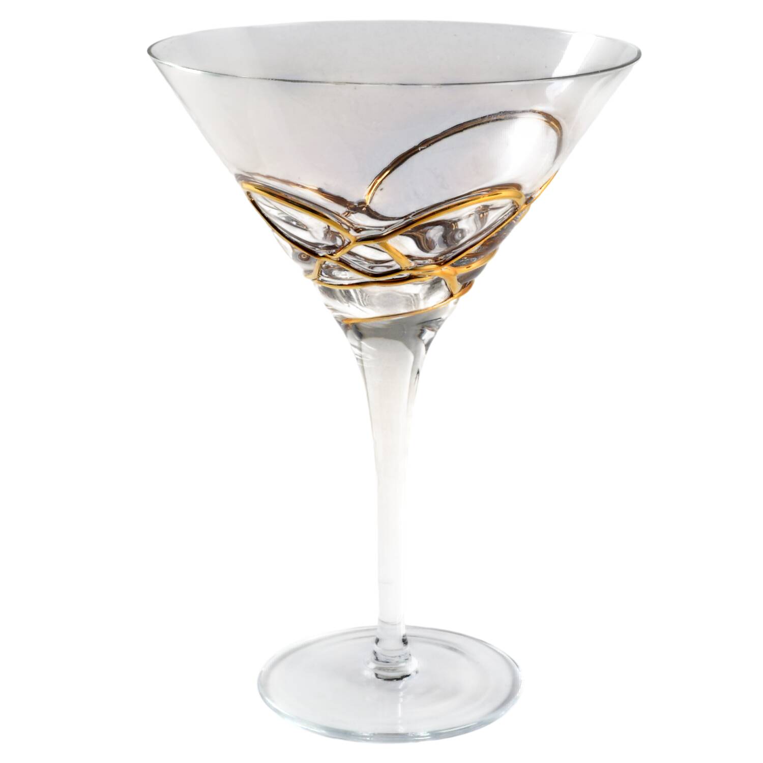 Glimmer Wrapped Martini Glass by Anthropologie Glass-1