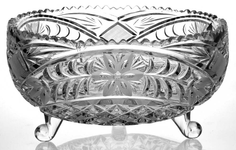 ANN13 8" Footed Bowl by Anna Hutte-1
