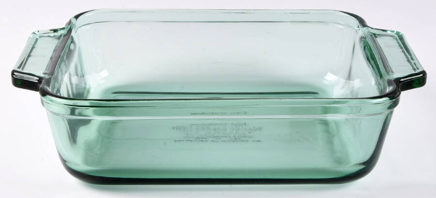 Oven Basics Green 8" Square Baker by Anchor Hocking-1