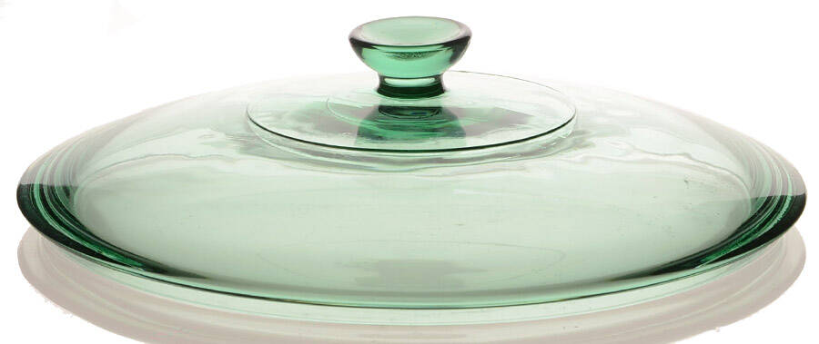 Oven Basics Green 2 Quart Round Covered Casserole, Lid Only by Anchor Hocking-1