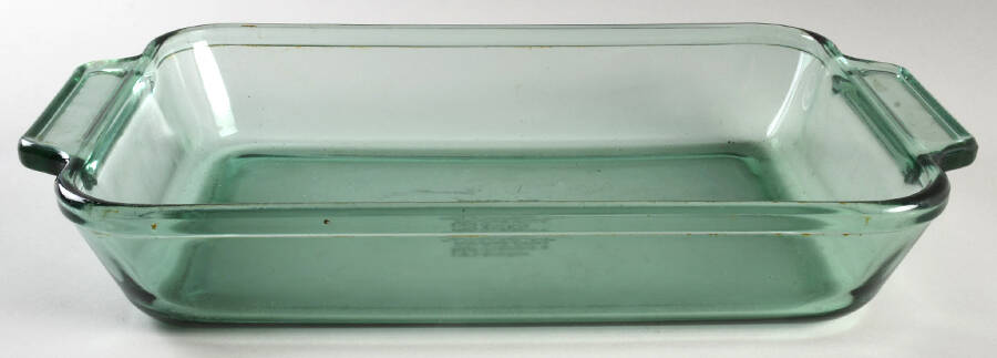 Oven Basics Green 14" Rectangular Baker by Anchor Hocking-1