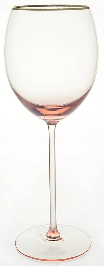 Gilded Rim White Wine by Anthropologie Glass-1
