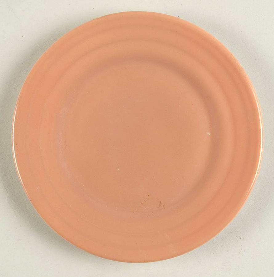 Moderntone Little Hostess Brown Child's Plate by Hazel-Atlas-1