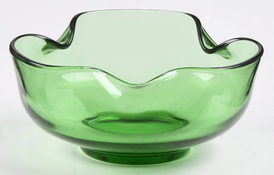 Accent Modern Forest Green 5" Individual Salad/Fruit/Dessert/Dip Bowl by Anchor Hocking-1