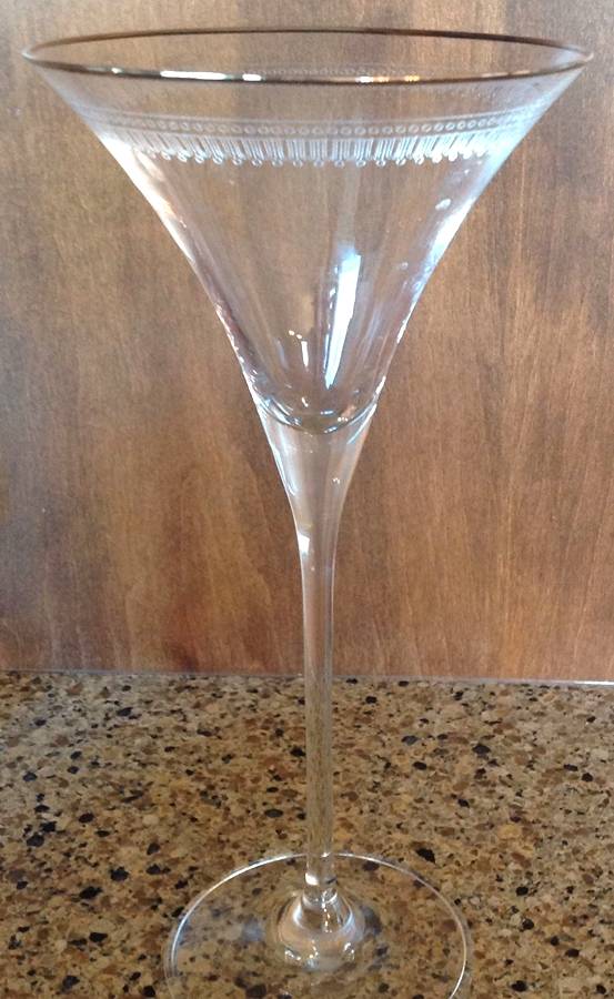Pantograph Martini Glass by Anthropologie Glass-1