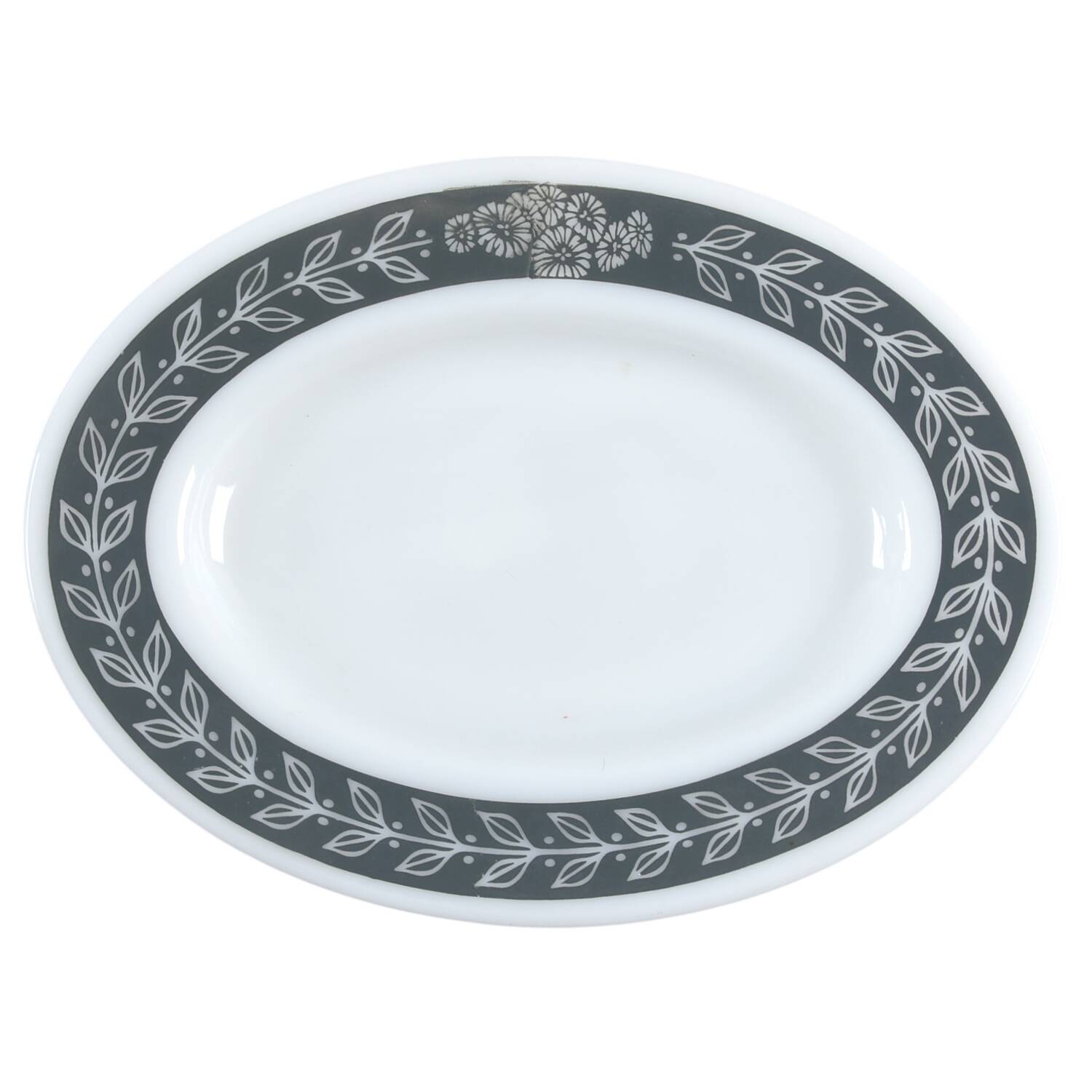 Ascot 9" Oval Platter by Anchor Hocking-1