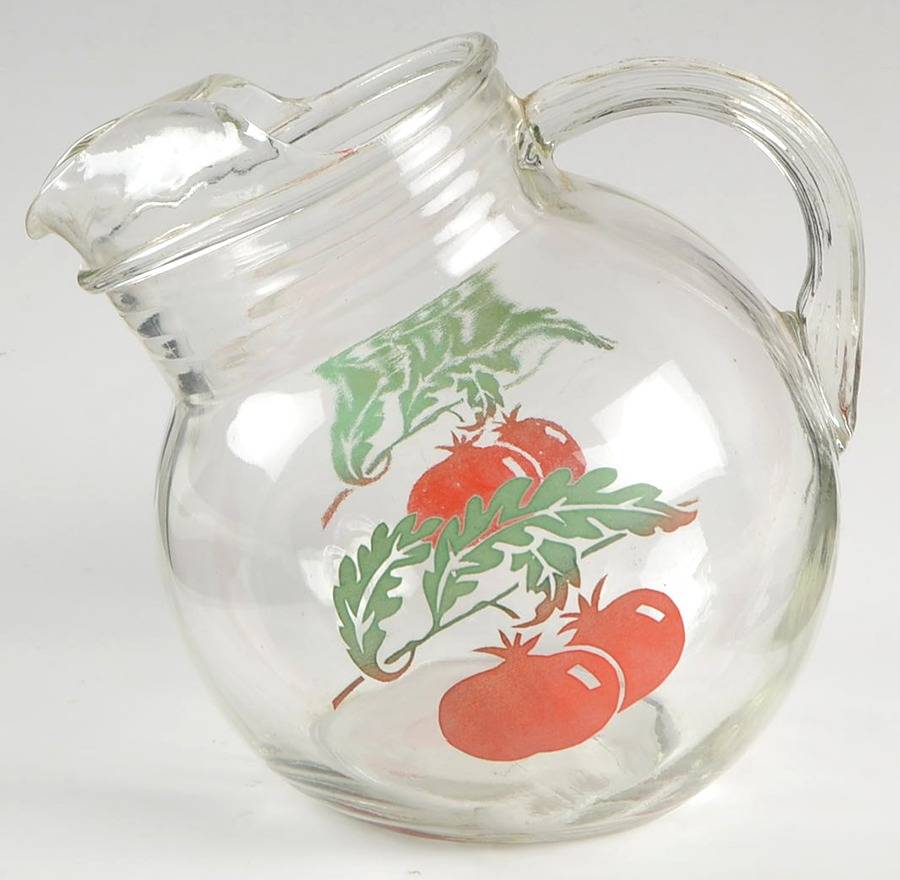 Tomato Tomato Juice Pitcher by Anchor Hocking-1