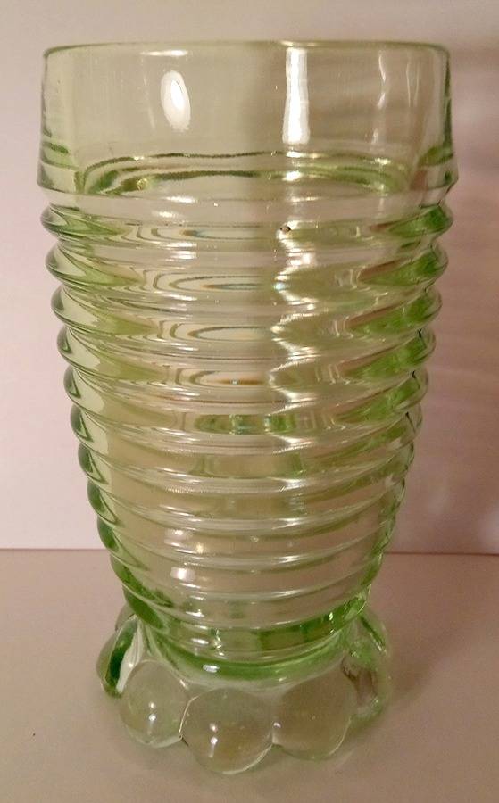 Manhattan-Light Green 10 Oz Footed Tumbler by Anchor Hocking-1