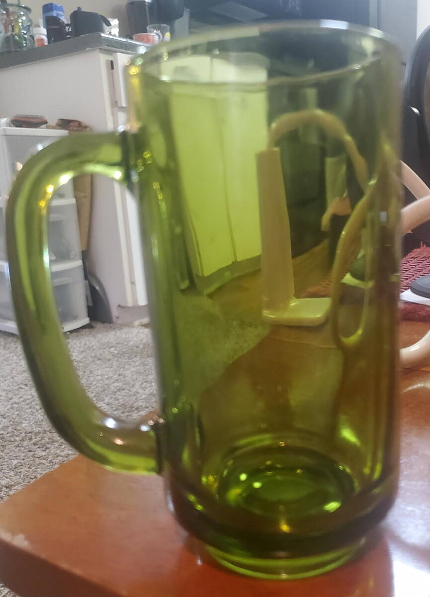 Swedish Style (Avocado-Gold) Mug by Hazel-Atlas-1