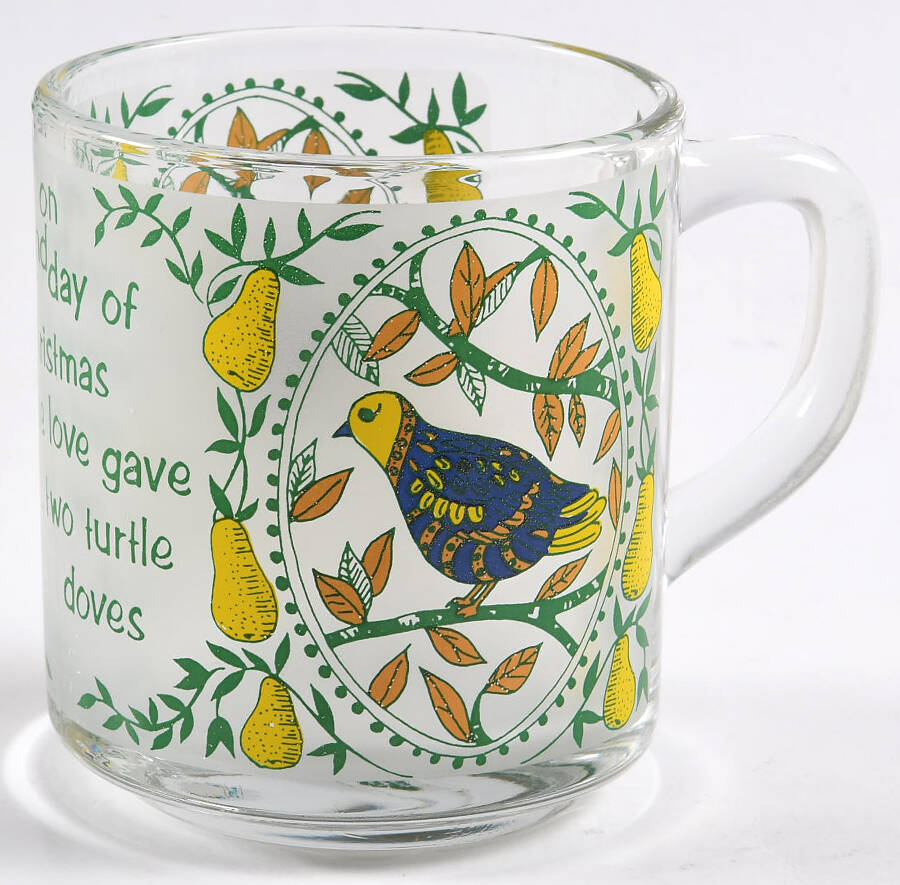 Twelve Days of Christmas Mug by Anchor Hocking-1