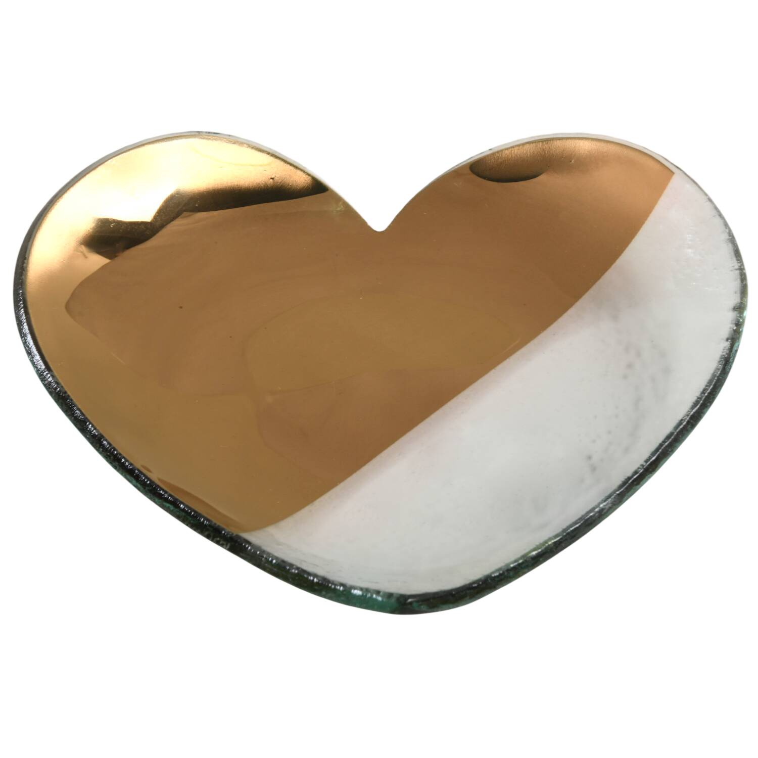 Mod 7" Heart Shape Plate by Annieglass-1